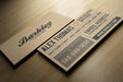 Artisan Kraft Business Card Template - Clubcard Printing USA