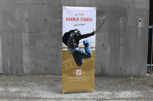 Bamboo X - Stand + Banner - Clubcard Printing USA