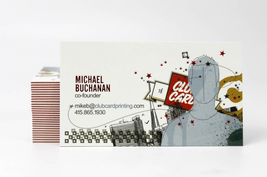 Color Core Silk Laminated Postcards 40pt - Clubcard Printing USA