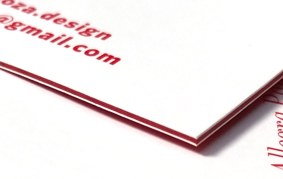 Color Core Uncoated Business Cards 37pt - Clubcard Printing USA