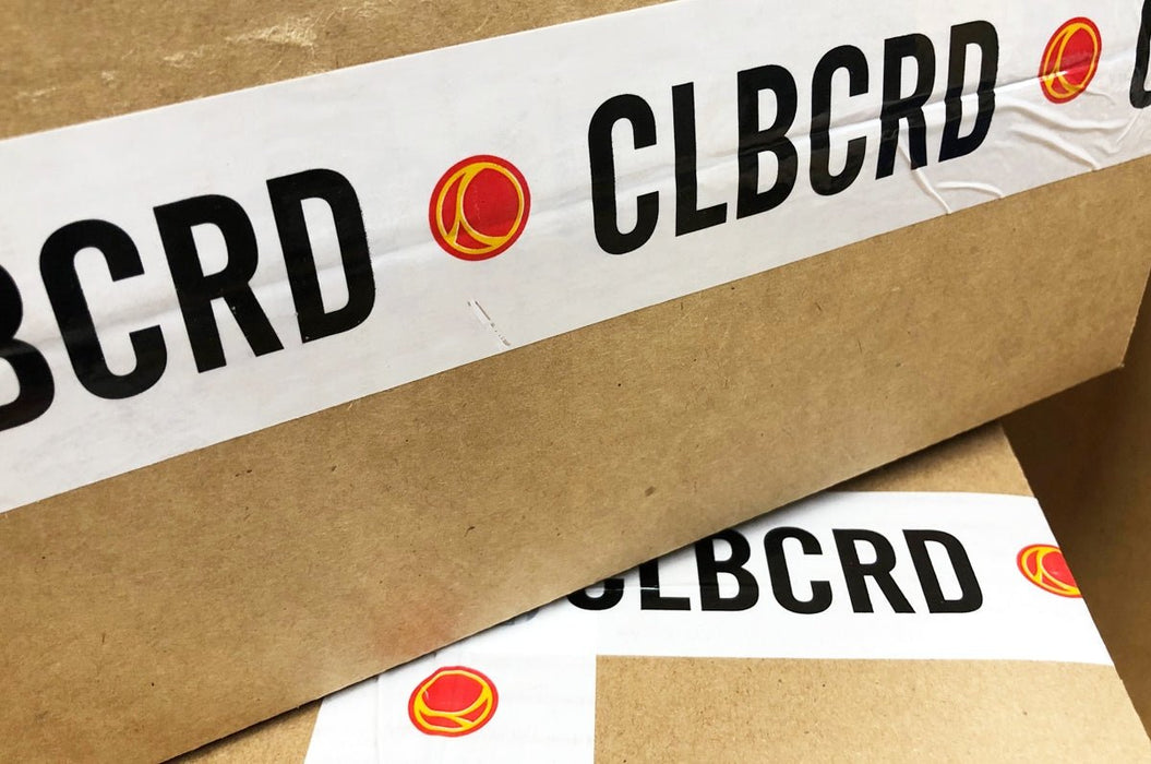 Custom Printed Packing Tape - Clubcard Printing USA