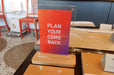 Modern Style 5x7 Quick Change Sign And Menu Holder | Acrylic And Wood - Clubcard Printing USA