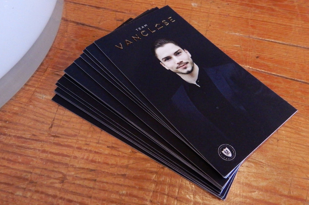 Raised Foil Cards 19pt - Clubcard Printing USA