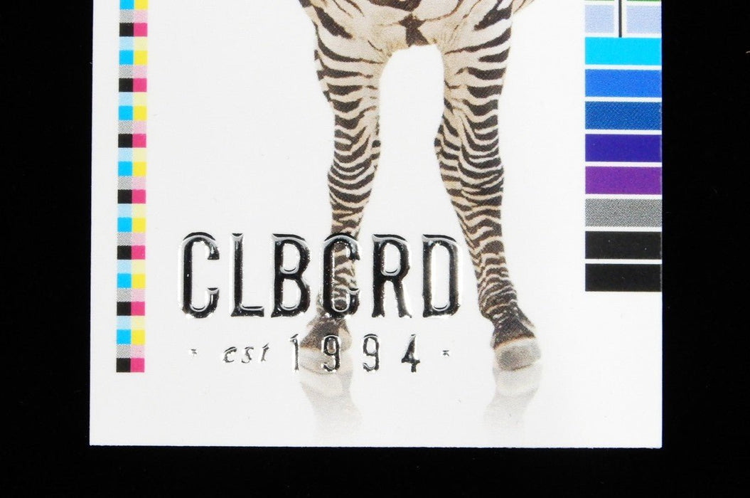 Raised Foil Cards 19pt - Clubcard Printing USA