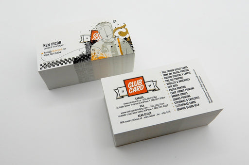 Soft Touch Laminated Business Cards 38pt - Clubcard Printing USA