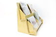 Two Level Greeting Card Display Rack With 4 Pockets - Clubcard Printing USA